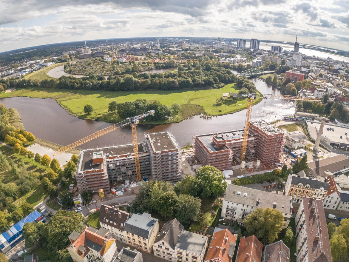 Neuer Wohnraum auf dem Kistner-Gelände